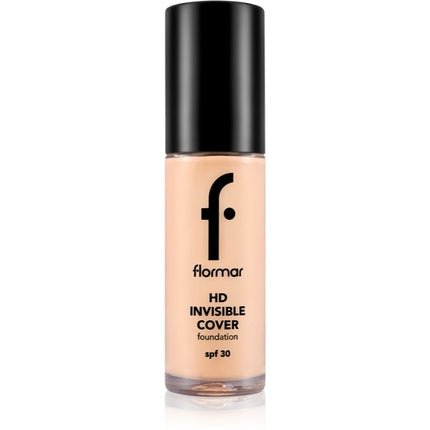 Flormar HD Invisible Cover Foundation - Light Ivory (040), SPF 30, 30 ml - Maison des fragrances