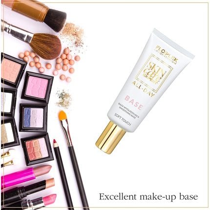 FlosLek Make - up Base Smoothing Cream 40ml - Ideal for Use Under Foundation - For All Skin Types - Made in the EU - Maison des fragrances