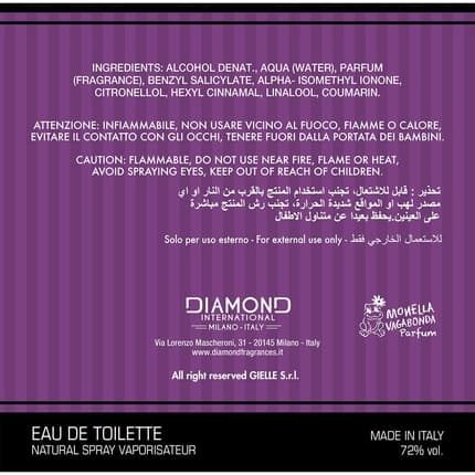 Monella Vagabonda Snobdame Amber Alone Eau de Toilette (EDT) Mixte 100ml