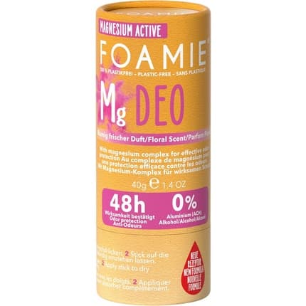 Foamie Solid Deodorant 'Happy Day' New Formulation Déodorant (Déo) Femme - Maison des fragrances
