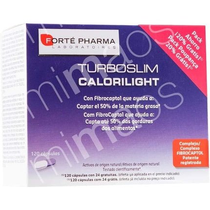Forté Pharma Turboslim Calorilight 120 Capsules - Maison des fragrances