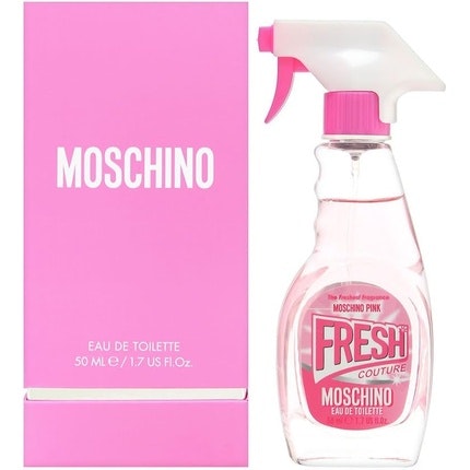 Moschino Pink Fresh Couture Eau De Toilette 50ml Women Spray