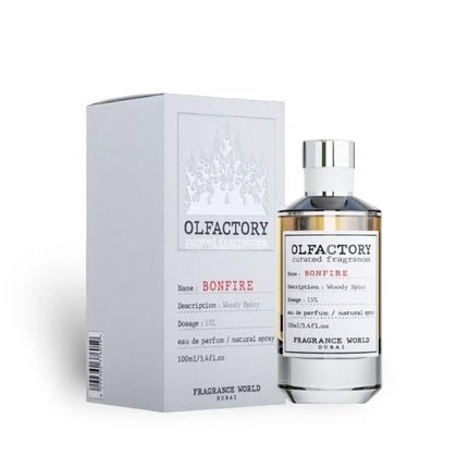 Fragrance World Olfactory Bonfire Eau de Parfum (EDP) Mixte 100ml - Maison des fragrances