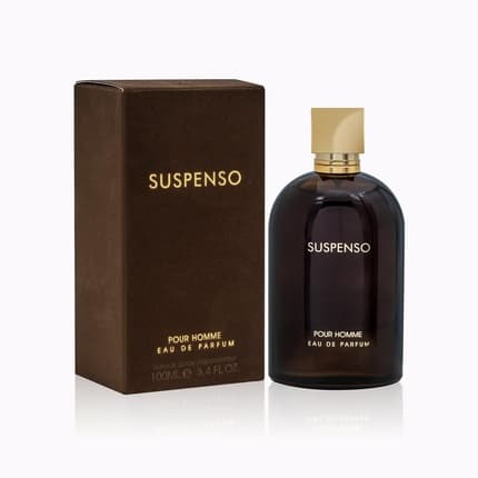 Fragrance World Suspenso Arabic Perfume Eau de Parfum (EDP) Homme 100ml - Maison des fragrances