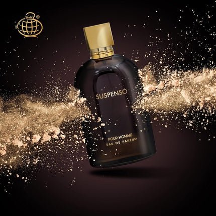 Fragrance World Suspenso Arabic Perfume Eau de Parfum (EDP) Homme 100ml - Maison des fragrances