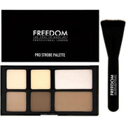 Freedom Makeup London Pro Strobe and Contour Powder Palette with Brush - Maison des fragrances