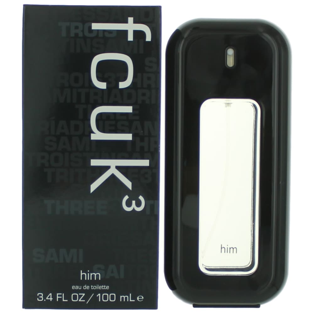 French Connection FCUK 3 Brand New and Sealed Eau de Toilette (EDT) Homme 100ml - Maison des fragrances