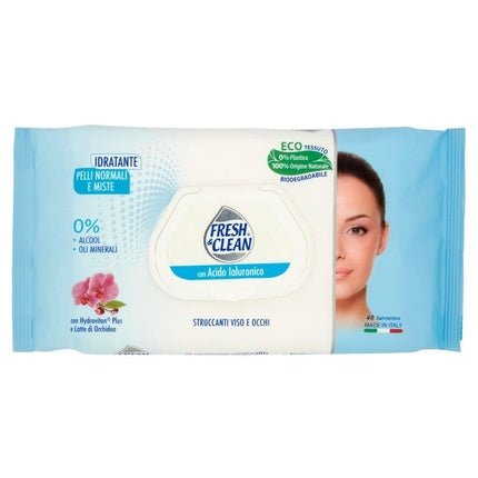 Fresh Clean Makeup Remover Wipes 48 pcs for Normal Skin - Maison des fragrances