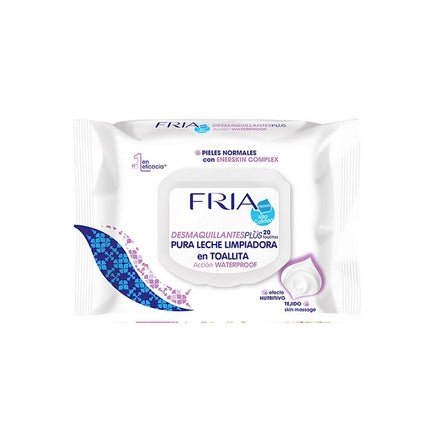 Fria Makeup Remover Wipes 20 Wipes - Maison des fragrances