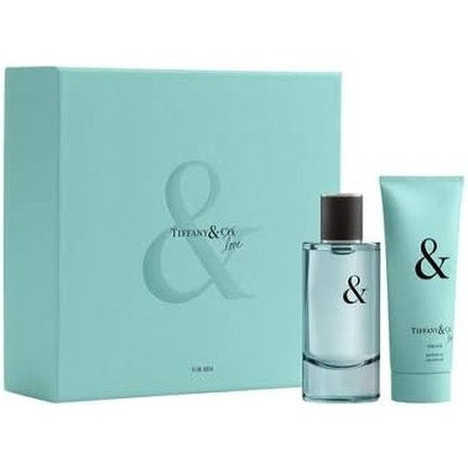 TIFFANY Love for Him Fragrance Set Eau de Toilette 90ml Shower Gel 100ml 300g Tiffany