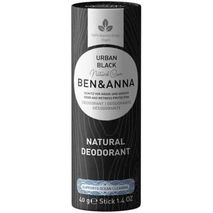 Ben and Anna Ben & Anna Deostick Urban Black Push Up Carton Déodorant (Déo) Mixte