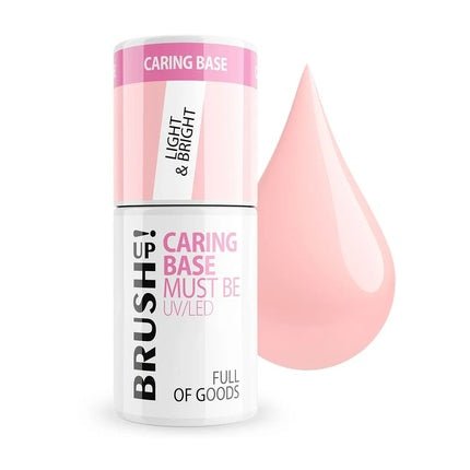 Full Of Goods Brushup Caring Base Must Be Uv Led Hybrid Nail Base Light Bright 5g - Maison des fragrances