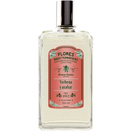 Alvarez Gomez Mediterranean Flowers Eau de Toilette Verbena & Orange Blossom 150ml Alvarez Gómez