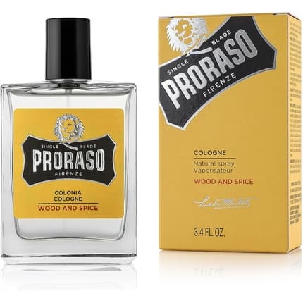 Proraso Wood & Spice Cologne Eau de Cologne (EDC) Mixte 100ml