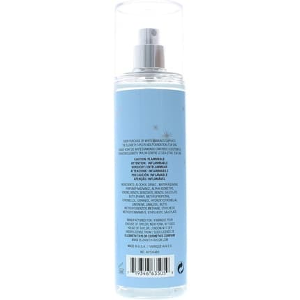 Elizabeth Taylor Sparkling White Diamonds Fine Fragrance Mist Eau de Toilette (EDT) Mixte 236ml