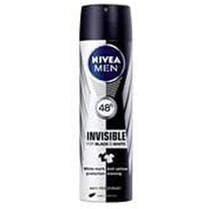 Invisible For Black & White Power Antiperspirant Spray For Men 150ml Nivea