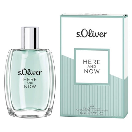 S.Oliver Here And Now Men Eau De Toilette Spray 50ml