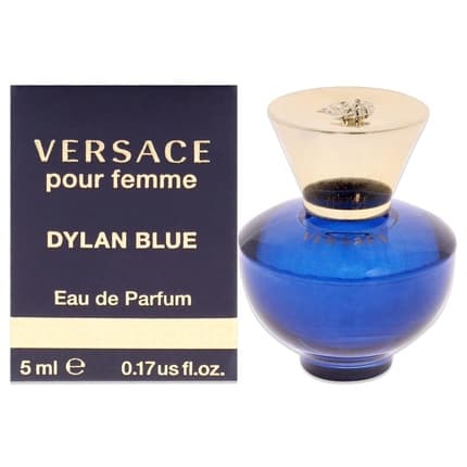 Versace Dylan Blue Women Women Eau de Parfum Splash Mini 5ml Floral 0.17 Fl Oz