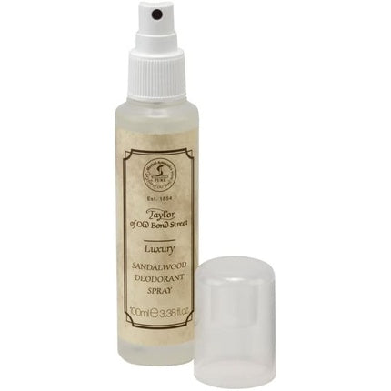 Taylor of Old Bond Street Luxury Sandalwood Deodorant Spray 100ml Taylor Of Old Bond Street