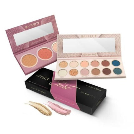 AFFECT Sweet Harmony 12 Eyeshadow Palette + Contour Palette - Pack of 2