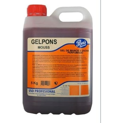 Pons Hand Gel Perfumed Mouss 5L 14260 Maison des fragrances
