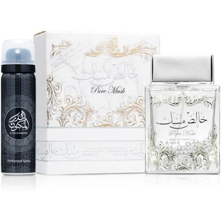 Lattafa Pure Musk Deodorant Gift Set Fragrance (Fragrance) Mixte 100ml