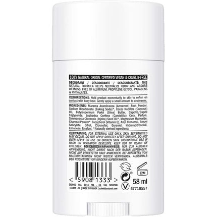 Schmidt's Natural Deodorant Charcoal + Magnesium for All Skin Types 58ml Schmidt´S