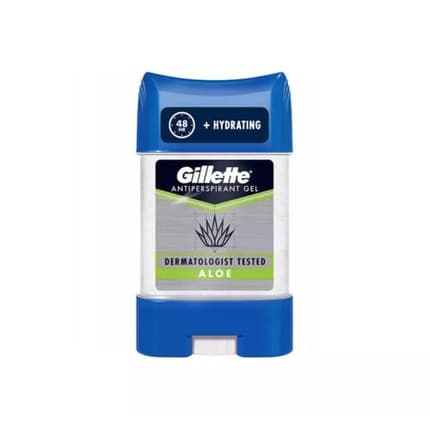 Gillette Aloe Antiperspirant Gel 70ml Unisexe
