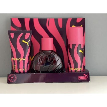 Puma Animagical Woman Giftset EDT Spray 40ml, Shower Gel 50ml and Deodorant 50ml Spray Puma