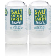 Unscented Natural Crystal Rock Deodorant 50g Salt Of The Earth