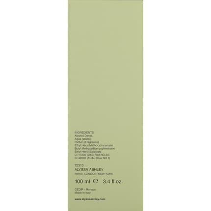 Alyssa Ashley Green Tea Essence Eau de Toilette (EDT) Mixte 100ml