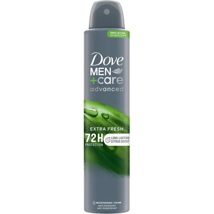 Dove Men + Care Advanced Extra Fresh Antiperspirant Deodorant Aerosol Spray 200ml Dove