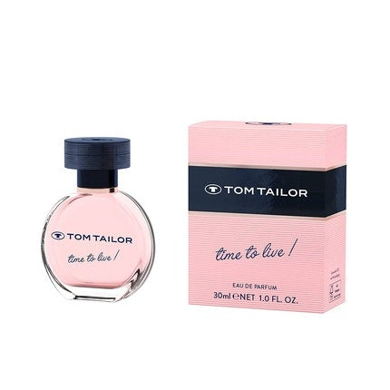 Tom Tailor Parfum femme  Time to Live! 30ml - Fruity Feminine Eau de Parfum Avec Notes of Mandarin, Lemon & Sweet Green Lily of the Valley - Casual and Unique Tom Tailor