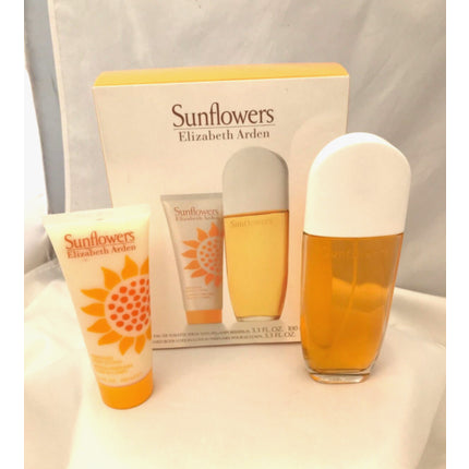 Elizabeth Arden Sunflowers Gift Set 100ml Eau de toilette + 100ml Body Lotion Elizabeth Arden