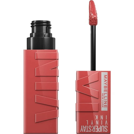 Maybelline New York Lip Color Smudge-Free Long Lasting Liquid Lipstick Shine Finish SuperStay Vinyl Ink 16h 15 Peachy