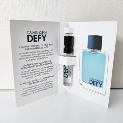 Calvin Klein CK Defy Eau De Toilette Mini Spray Cologne 1.2ml Calvin Klein