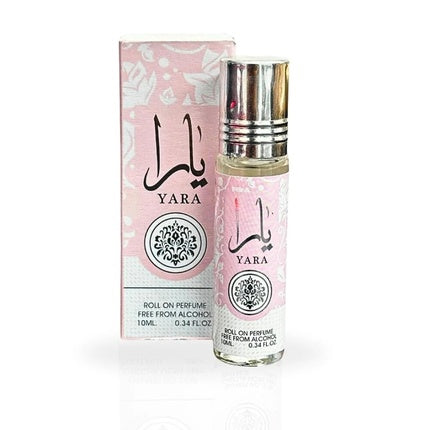 Lattafa Yara Roll-On Perfume for Women 0.34 Fl Oz