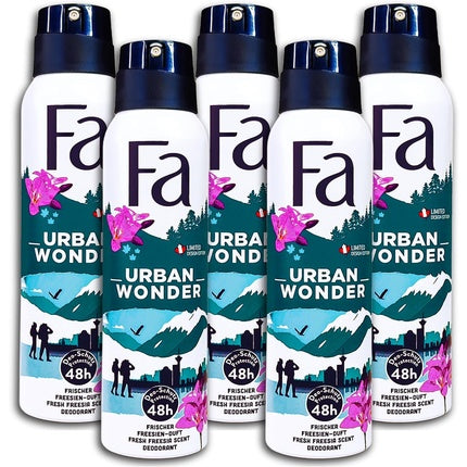 Fa Deo Spray Urban Wonders Winter Edition 150ml Maison des fragrances