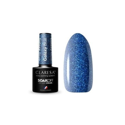 Galaxy Blue UV Nail Polish 5ml Claresa - Maison des fragrances