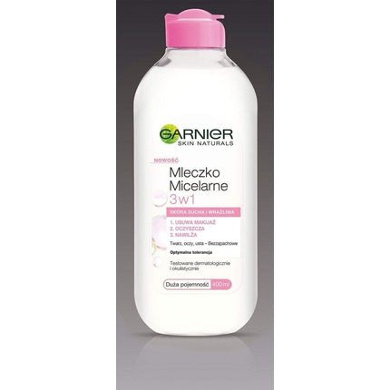 Garnier Skin Active Micellar Milk Hydrating 3 - in - 1 Cleansing Water 400ml - Maison des fragrances