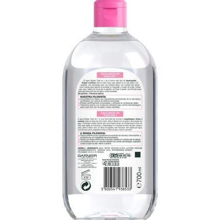 Garnier Skinactive Micellar Water All in 1 700ml - Maison des fragrances