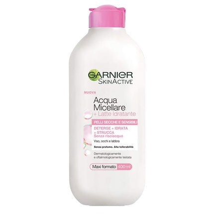 Garnier Water Micellar And Milk 400ml - Maison des fragrances