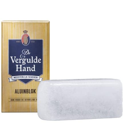 De Vergulde Hand Shaving Alum Stone Unisexe