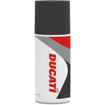 Ducati ICE Deo Intense & Refreshing Aromatic Woody Scent Lemon & Eucalyptus Notes Long-Lasting Protection Italian High-End Deodorant Déodorant (Déo) Homme 150ml