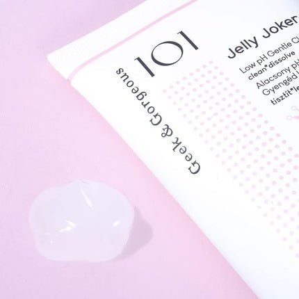 Geek & Gorgeous JELLY JOKER Gentle Gel Face Cleanser Makeup Remover for All Skin Types Including Sensitive Skin 150ml Tube - Maison des fragrances