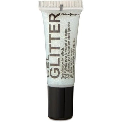 Gel Glitter Navy Blue Sparkling Glitter for Face and Body with Fine Nib Applicator - Maison des fragrances