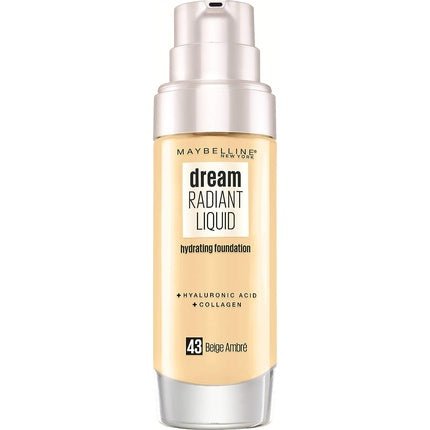 Gemey Maybelline Dream Satin Foundation 43 Amber Beige - Maison des fragrances