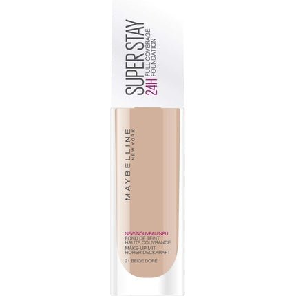 Gemey Maybelline Superstay 24H Foundation 21 Golden Beige 30ml - Maison des fragrances