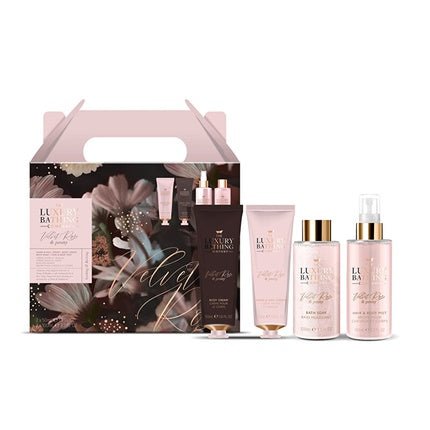 Gift Set Body Care Rose & Peony 4 pcs - Maison des fragrances