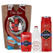 Gift Set of Body Care in Wooden Barrel Captain - Maison des fragrances